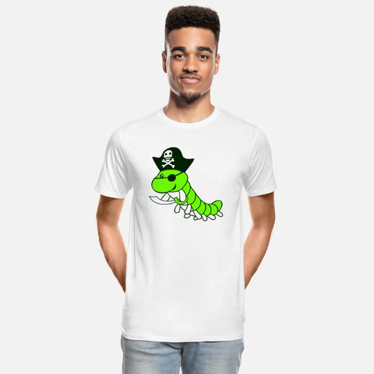 Caterpillar Sabre Pirate Captain Cap Funny Cute