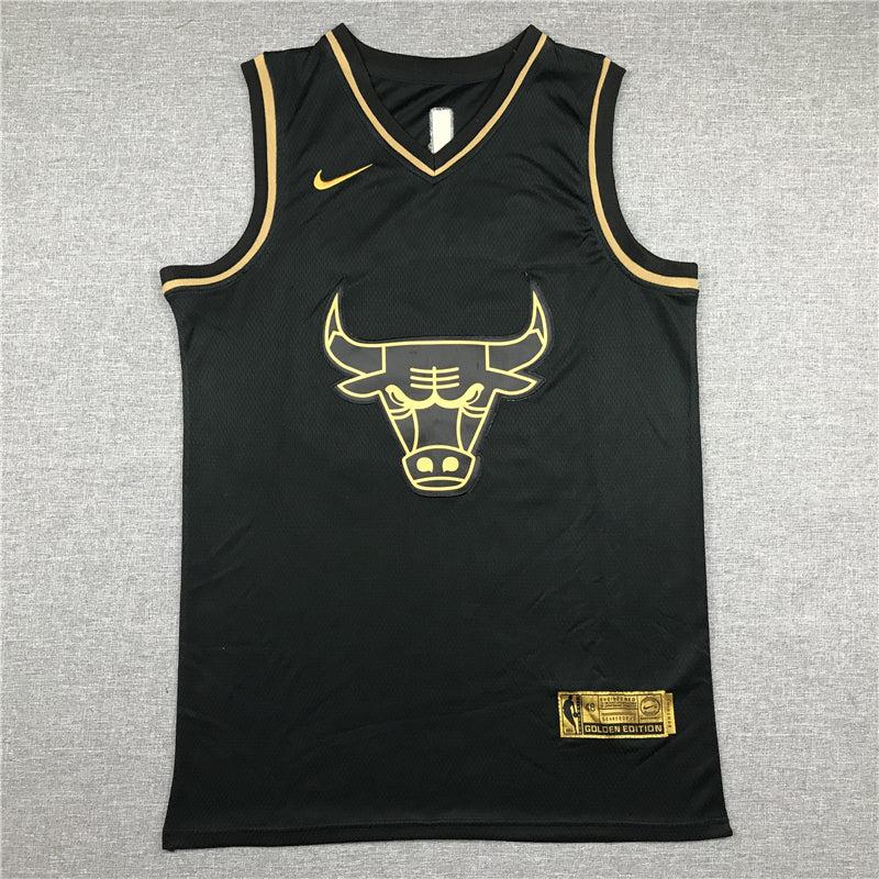 Men's Chicago Bulls Michael Jordan #23 Black Swingman Player Jerseys