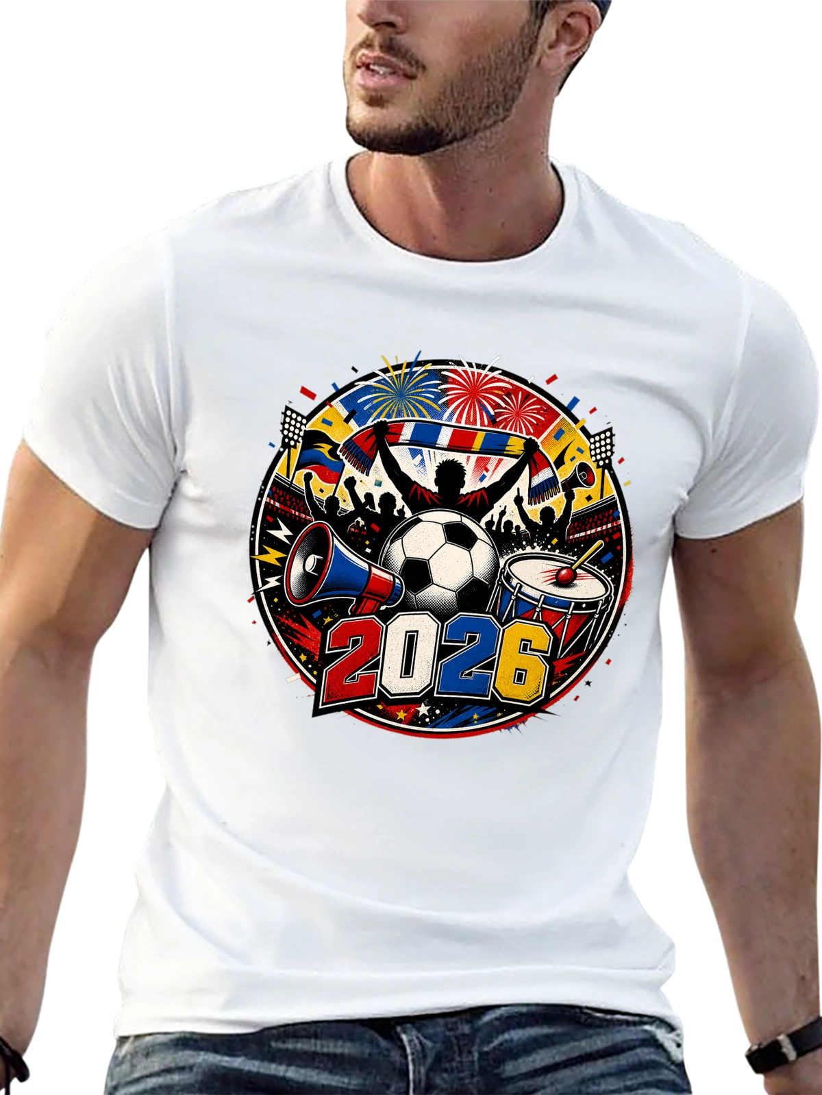 Red Zone Threat – Football Score Mode Activated Tee