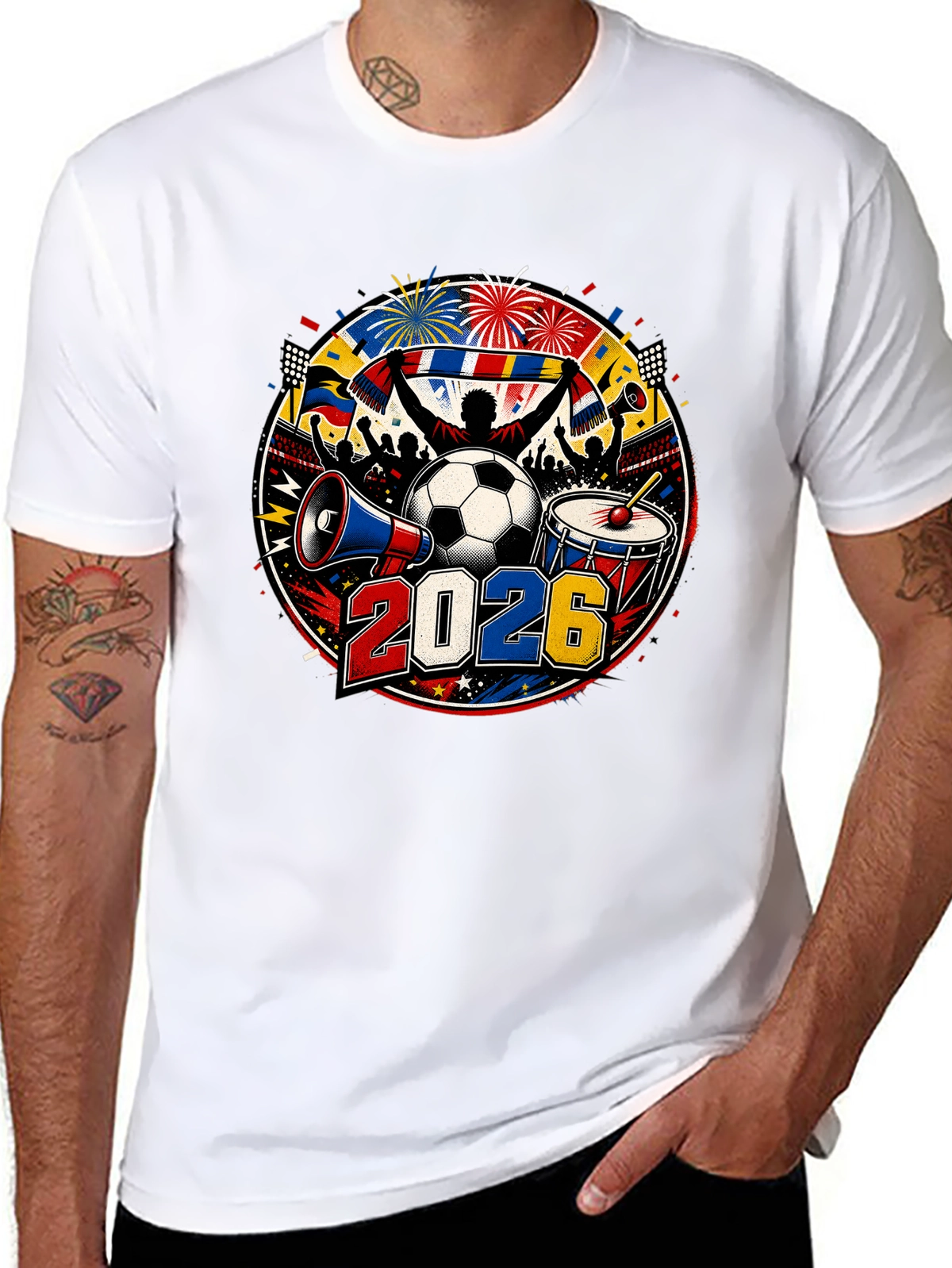 Red Zone Threat – Football Score Mode Activated Tee