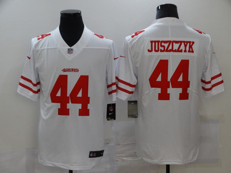 Men's San Francisco 49ers Kyle Juszczyk #44 White Game Jerseys