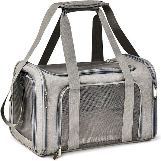 Pet travel bag-gray- – Your Daily Essential