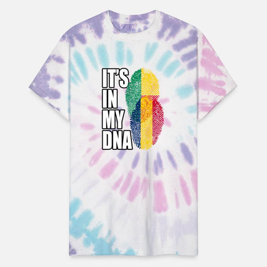 Chadian And Benin Mix Heritage DNA Flag