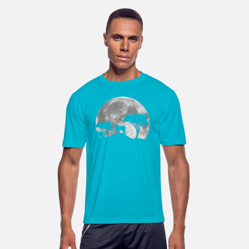 Cheetah Big Cat With Moon