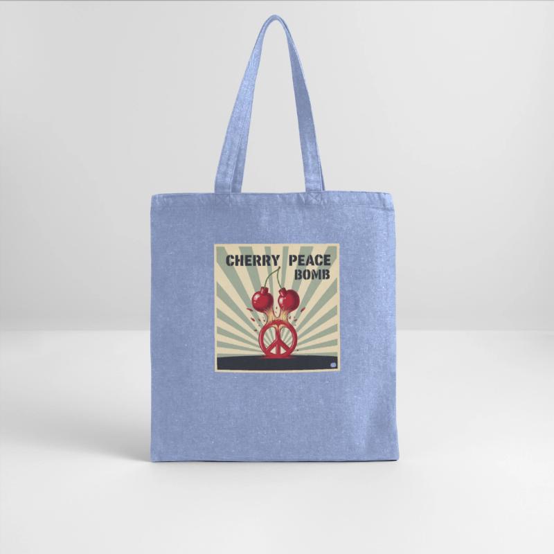 Cherry Peace Bomb – Explosive Retro Pop Art Tee