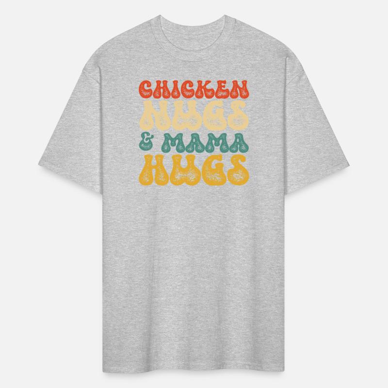 Chicken Nugs & Mama Hugs Retro Groovy Proud Family