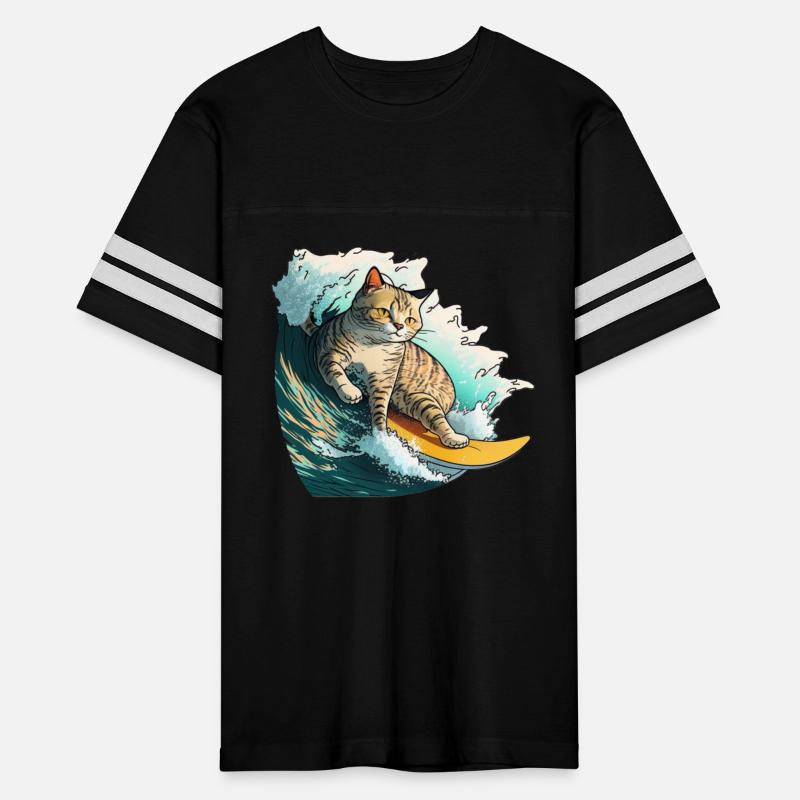 Chill Surfer Cat