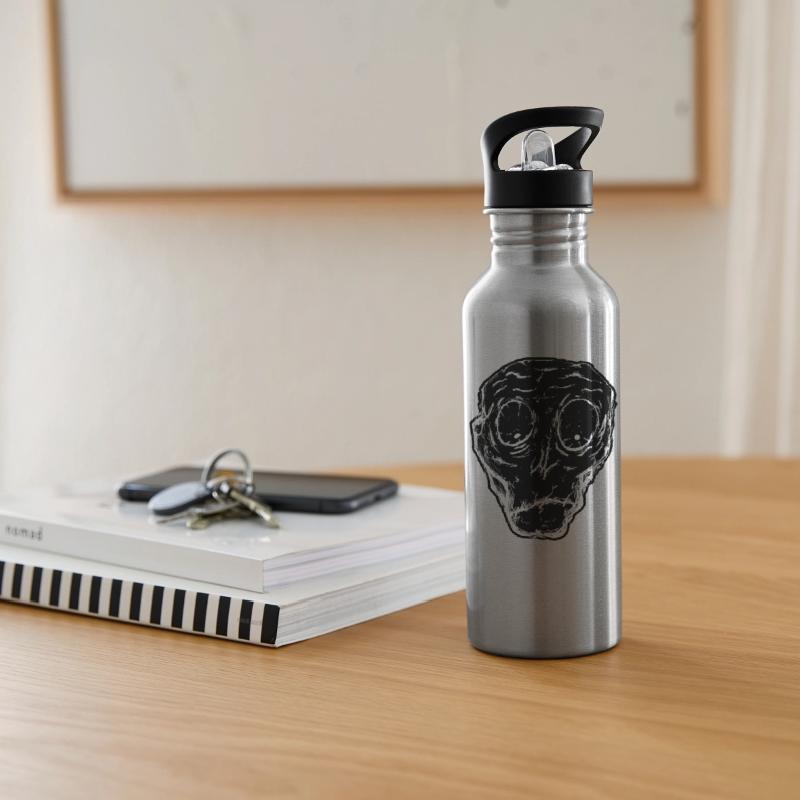 Chosen One - Black Cut Out - White Drawing By Pen