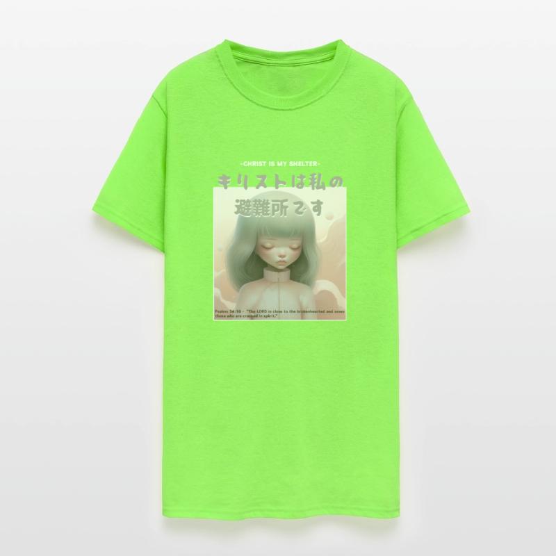 Christian Manga with Kanjis - Christ is My Shelter