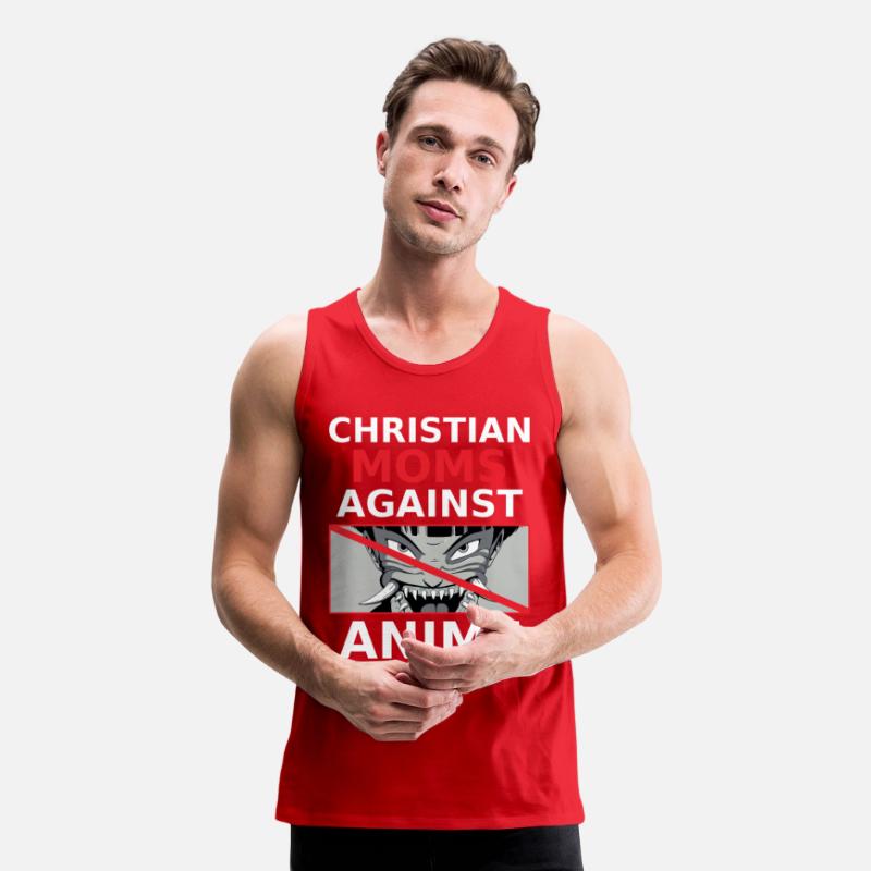 Christian Moms Against Anime Humor Tee