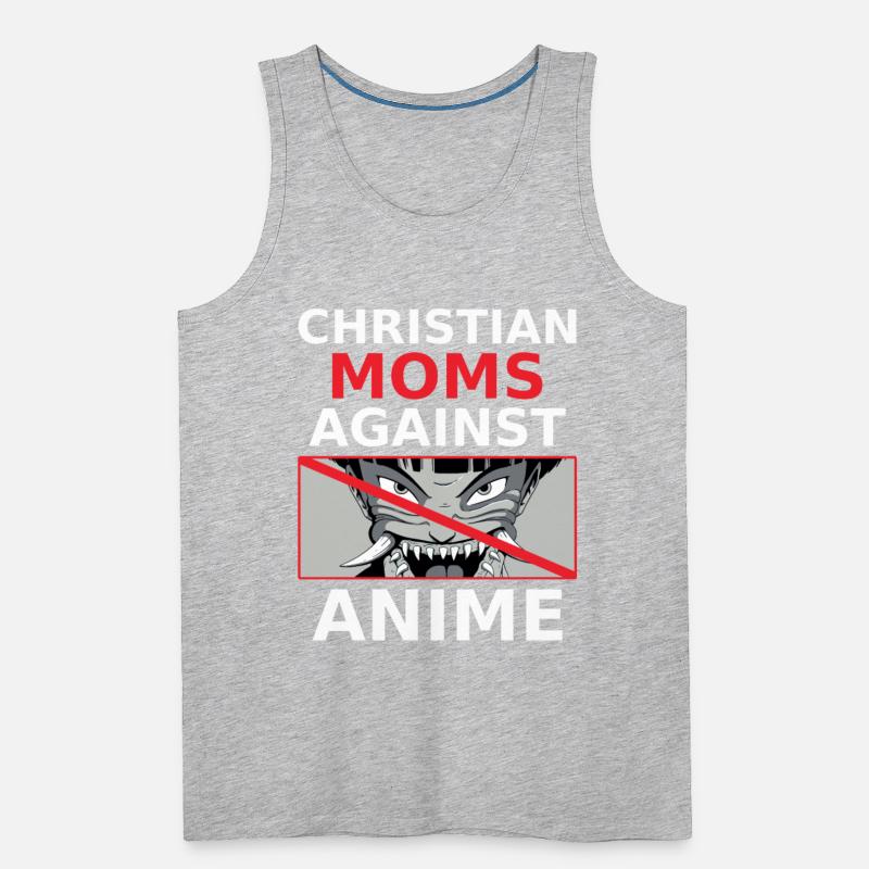 Christian Moms Against Anime Humor Tee