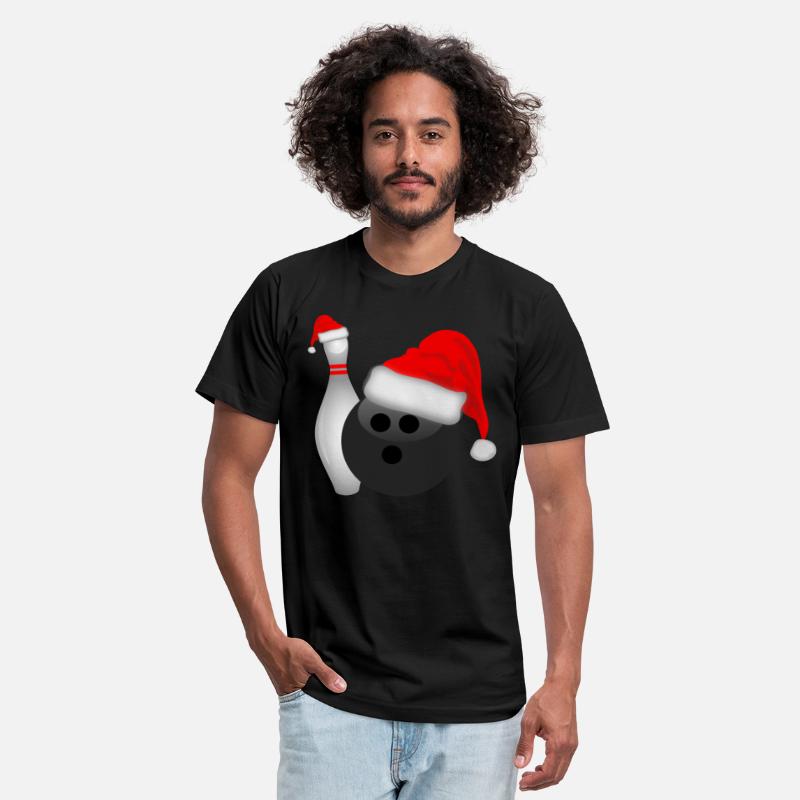 Christmas Bowling Ball and Pin