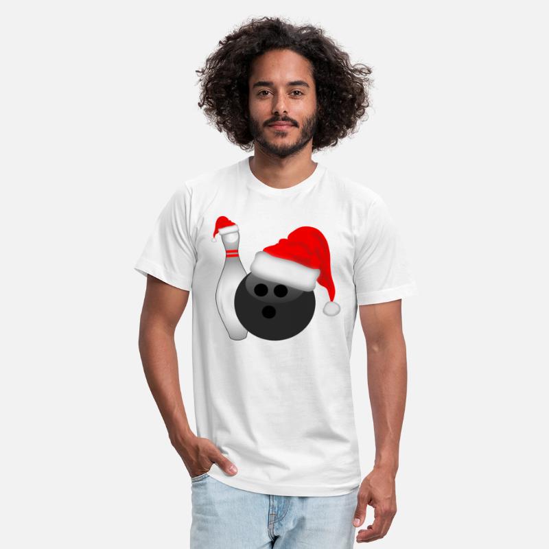 Christmas Bowling Ball and Pin