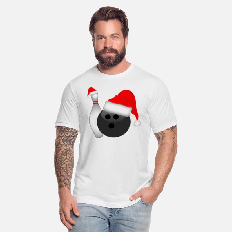 Christmas Bowling Ball and Pin