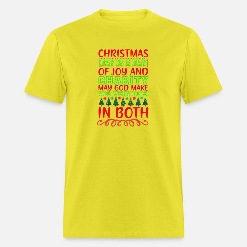 Christmas Day is a Day of Joy and Charit