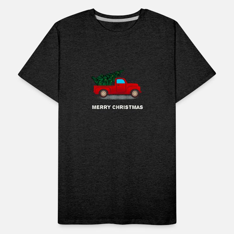 Christmas Red Truck Tree Gift For Xmas Vacation