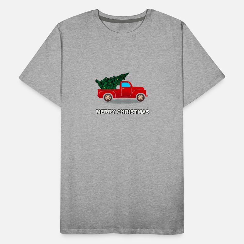 Christmas Red Truck Tree Gift For Xmas Vacation