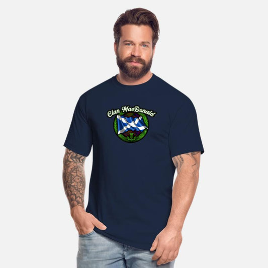 Clan MacDonald Tartan Scottish St Andrews Flag