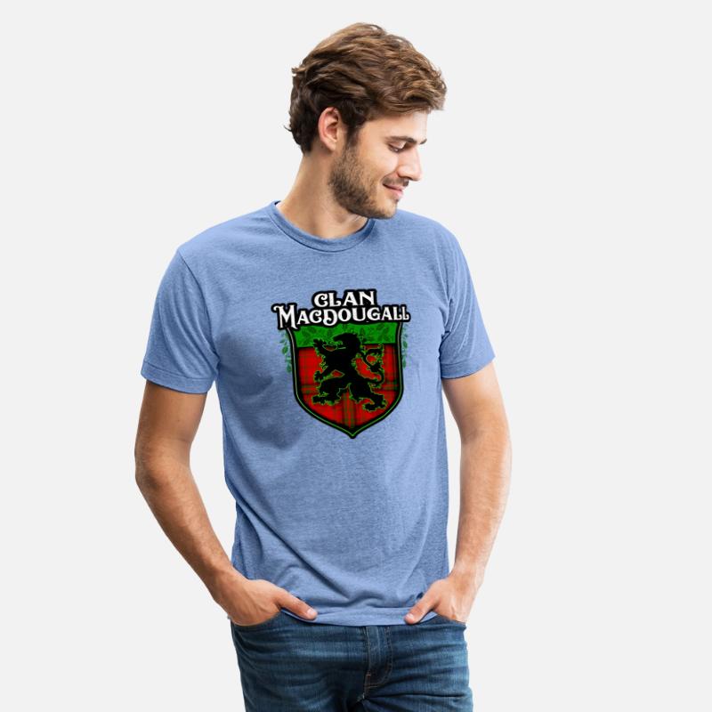 Clan MacDougall Scottish Tartan Rampant Lion