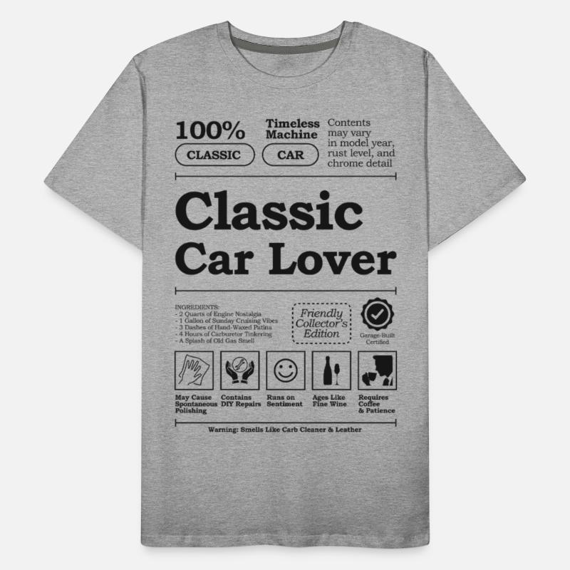 Classic Car Lover Vintage Design