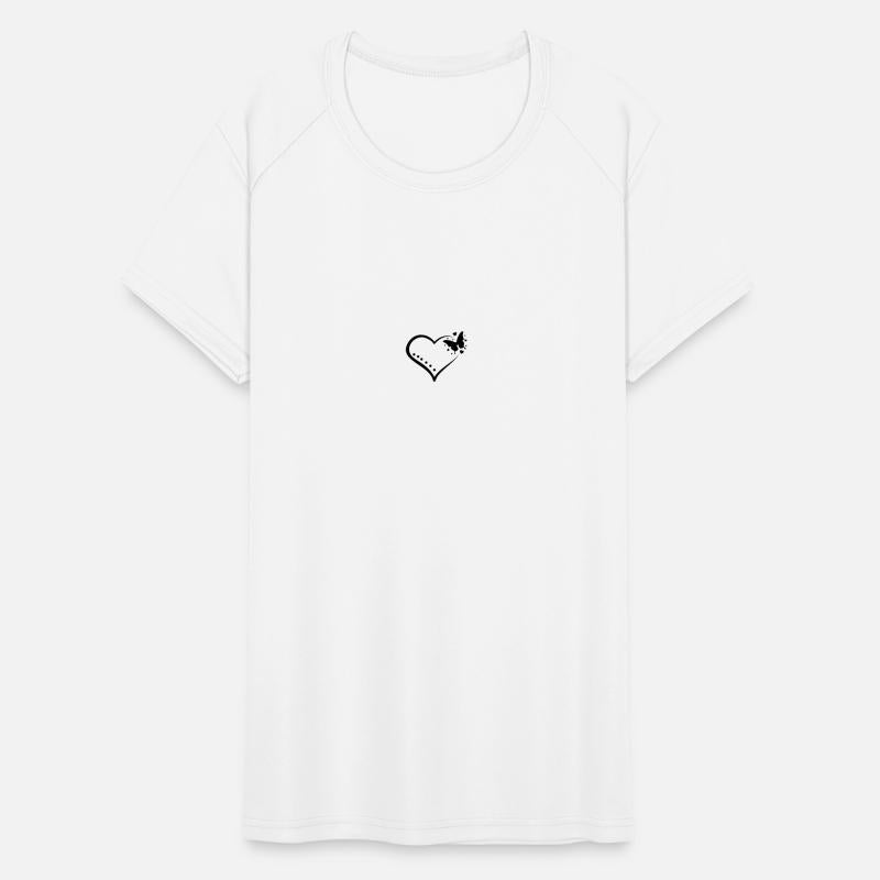 Classic Love Heart with Butterflies