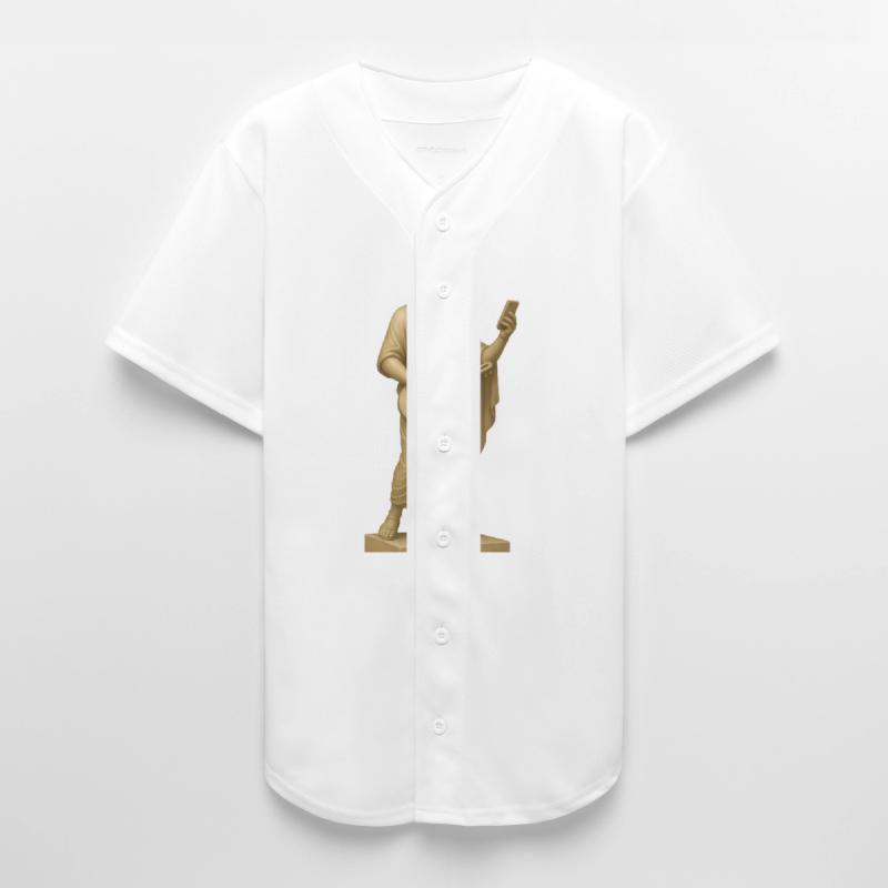 Classical Musicist Statue with Smartphone