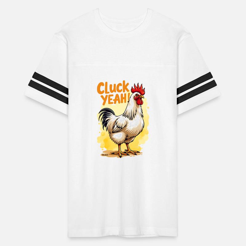 Cluck Yeah Funny Rooster Cartoon