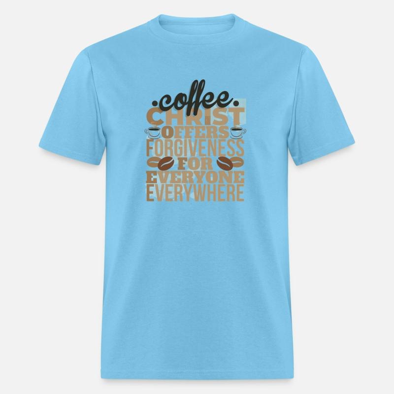 Coffee Jesus Christ Forgiveness Religious Christia
