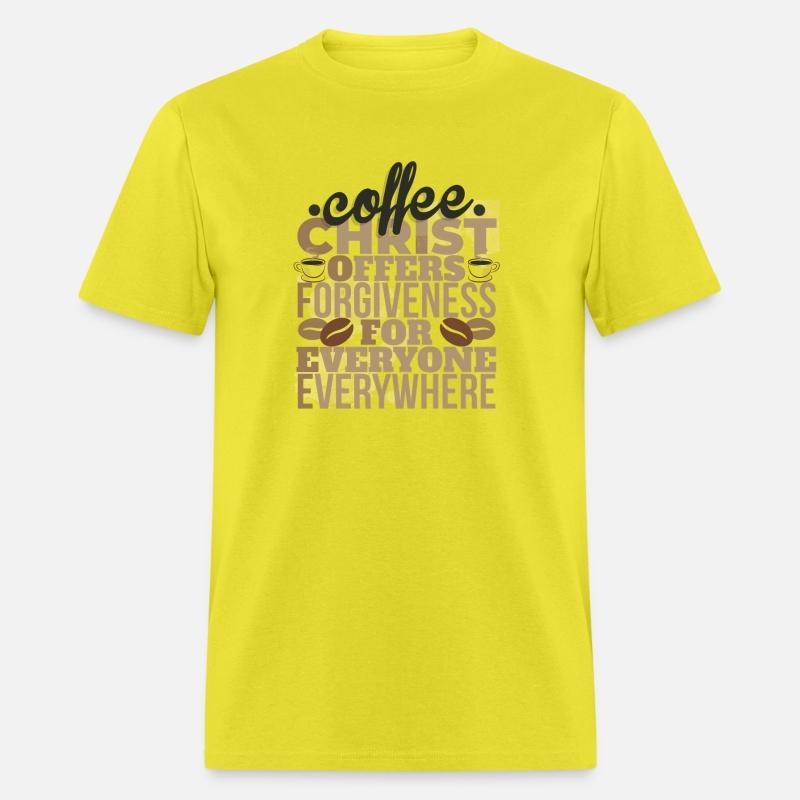 Coffee Jesus Christ Forgiveness Religious Christia