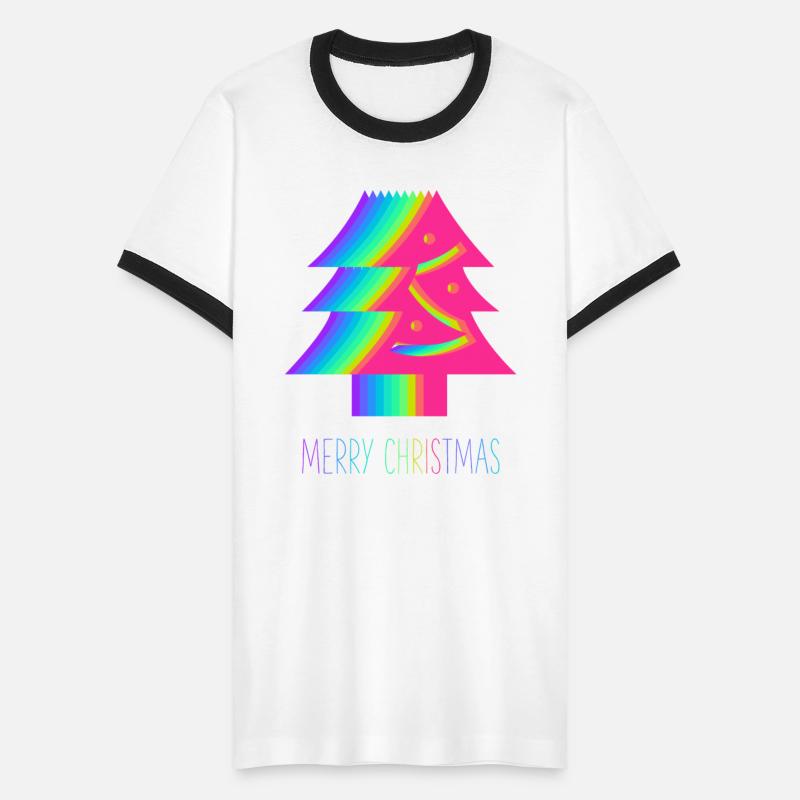 Colorful Christmas Trees