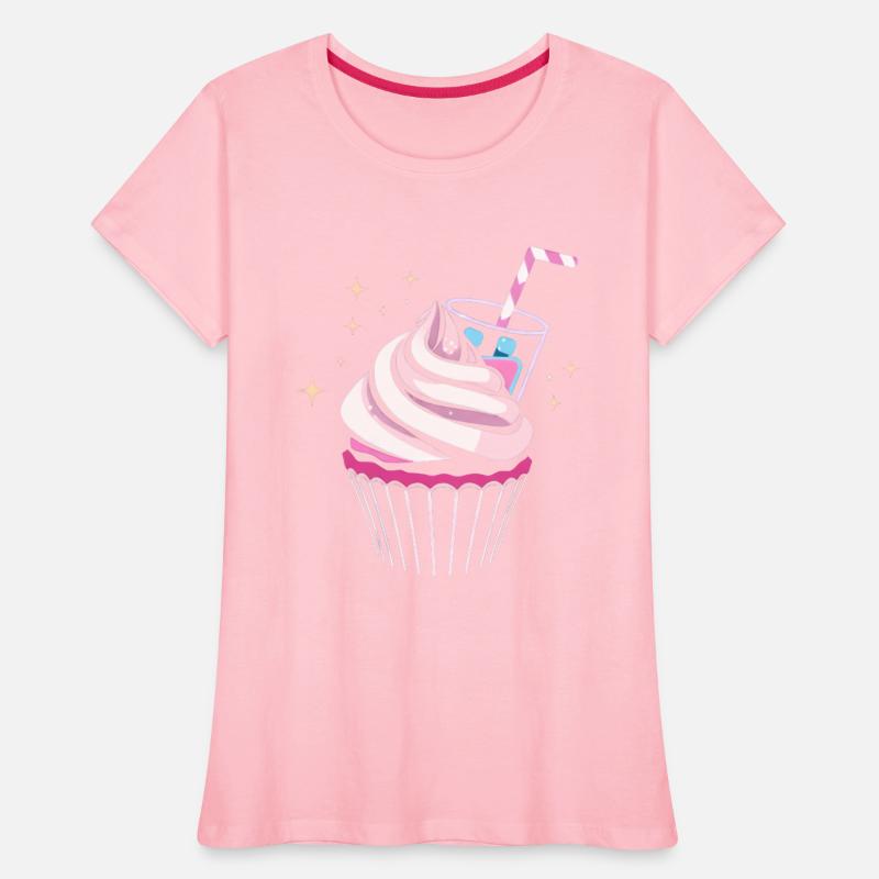 Colorful cupcake with swirling frosting topped