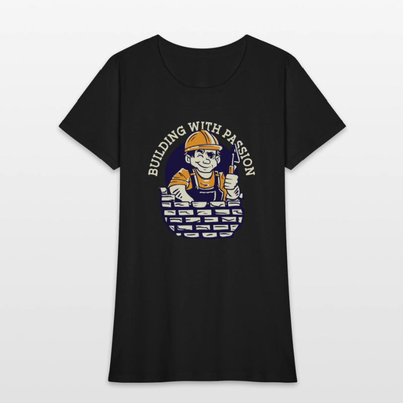 Construction worker building passion craftsman