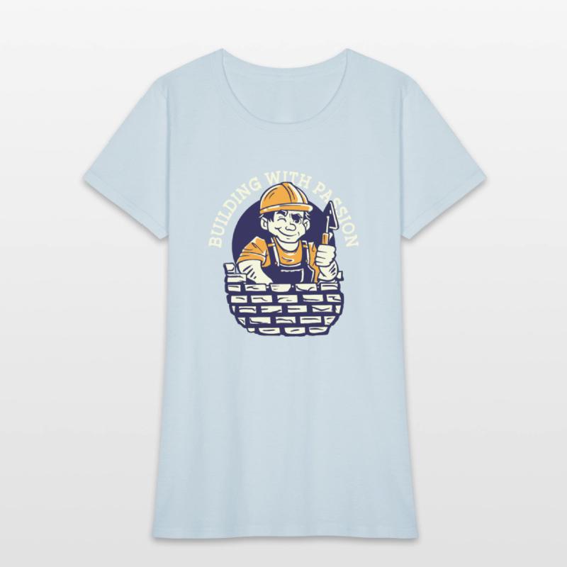 Construction worker building passion craftsman