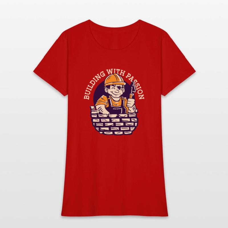 Construction worker building passion craftsman