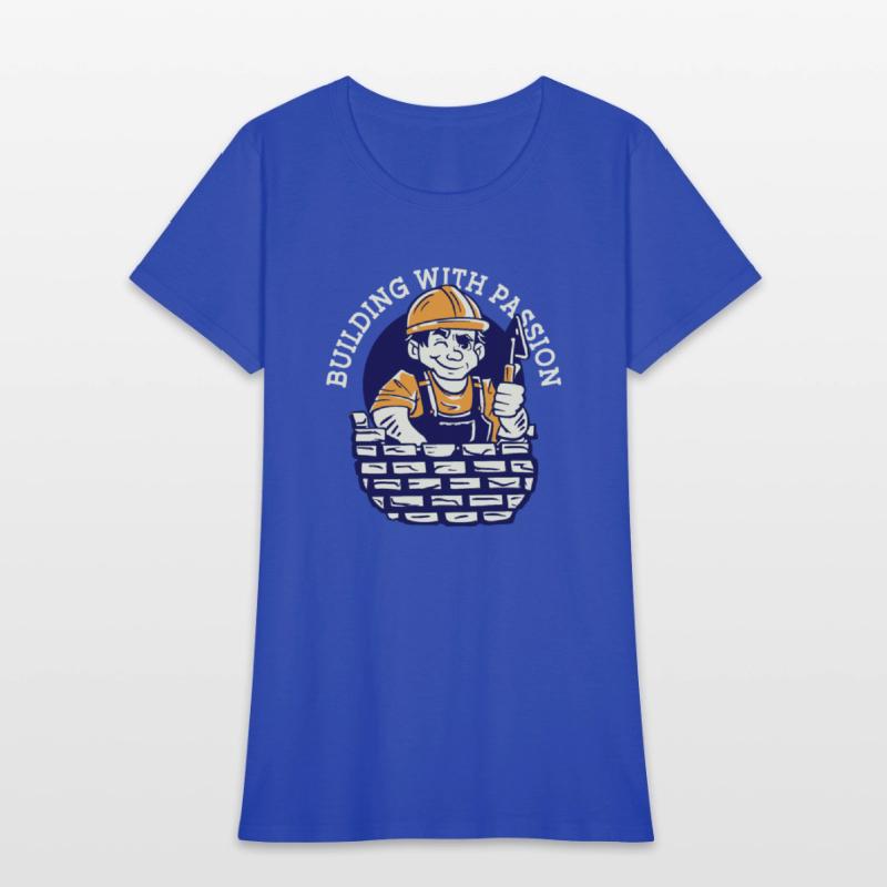 Construction worker building passion craftsman