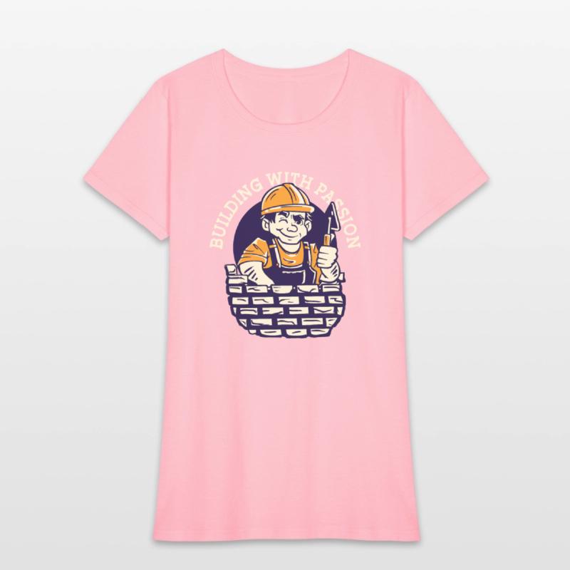 Construction worker building passion craftsman