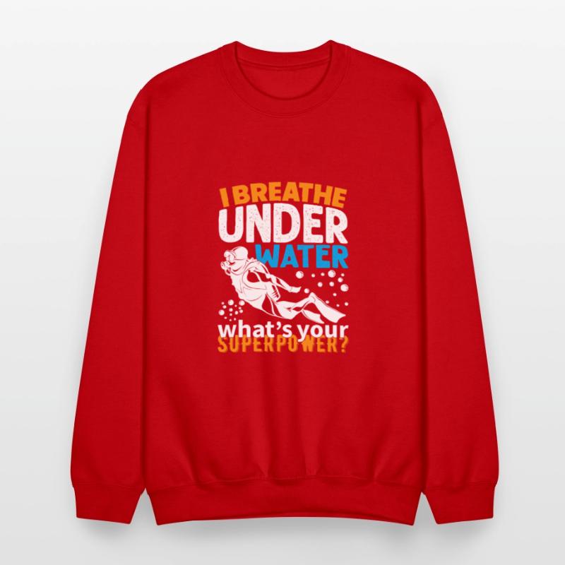 Cool Diving Design - I Breathe Under Water