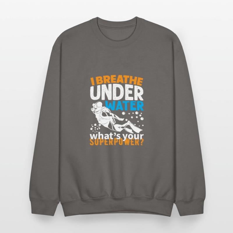 Cool Diving Design - I Breathe Under Water