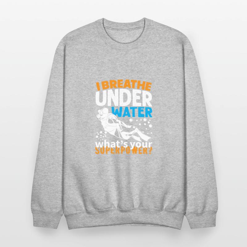 Cool Diving Design - I Breathe Under Water