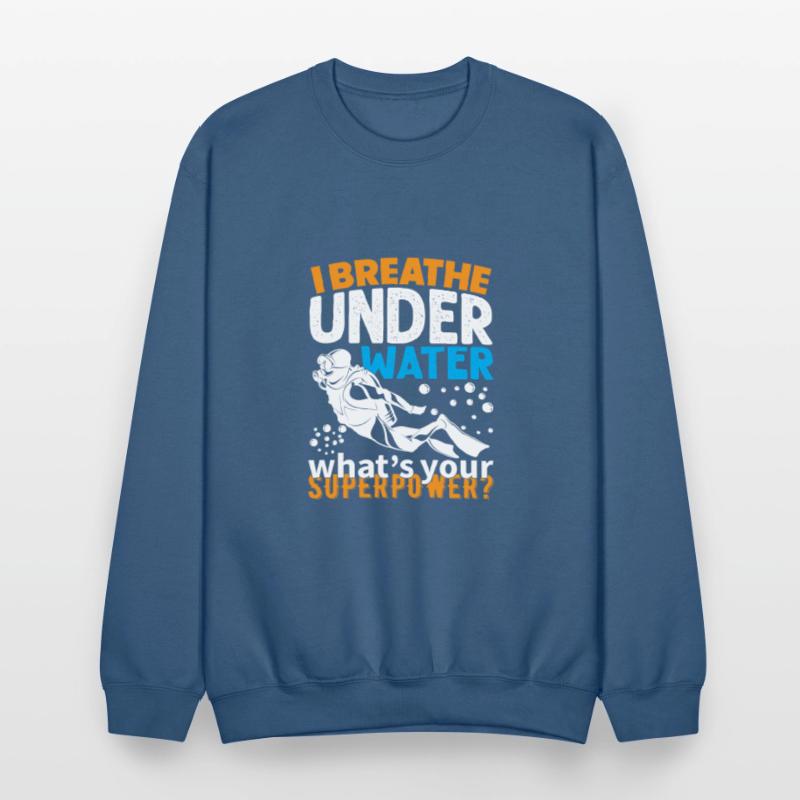 Cool Diving Design - I Breathe Under Water