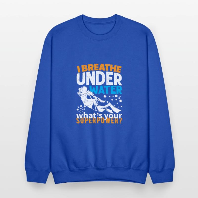 Cool Diving Design - I Breathe Under Water