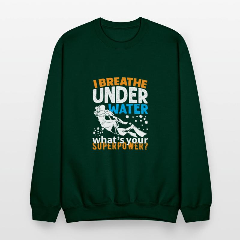 Cool Diving Design - I Breathe Under Water