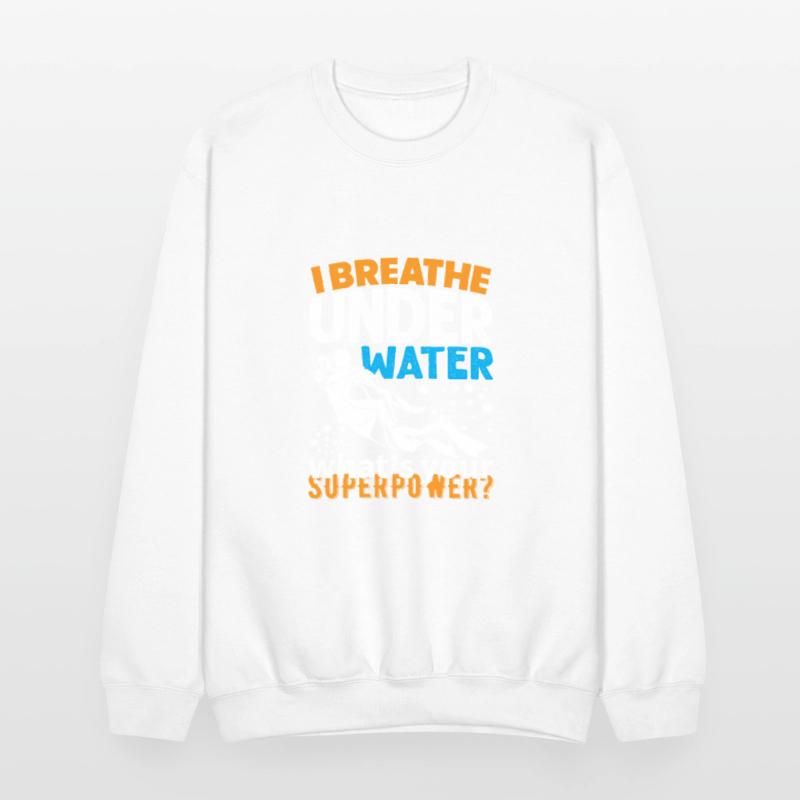 Cool Diving Design - I Breathe Under Water