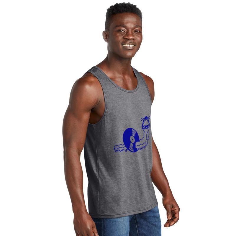 Cool DJ Caterpillar Eats Music Record Vinyl Plate