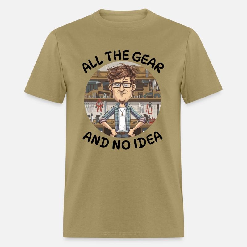 Cool Handyman Cartoon - Workshop Garage