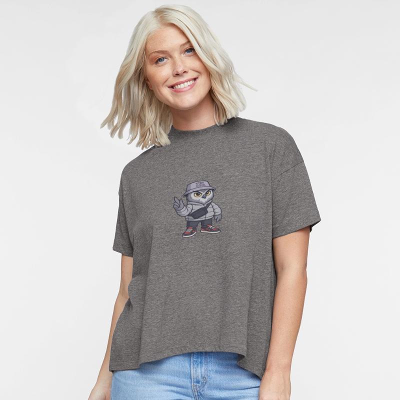 Cool Owl in Streetwear – Urban Cartoon Style