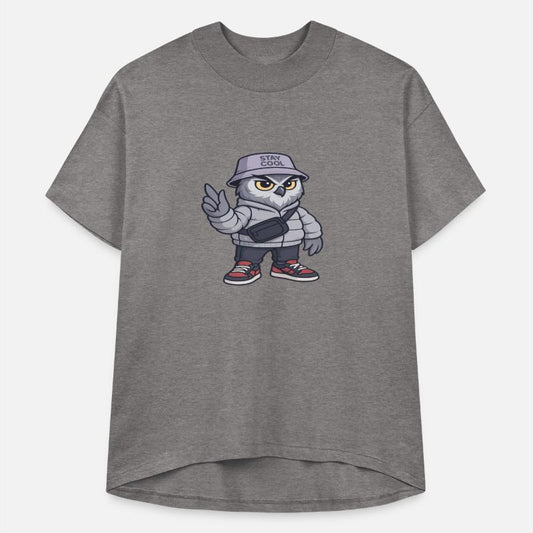 Cool Owl in Streetwear – Urban Cartoon Style