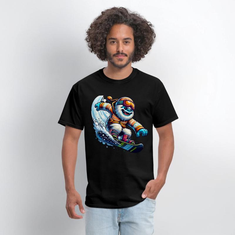 Cool Snowboarding Yeti Adventure