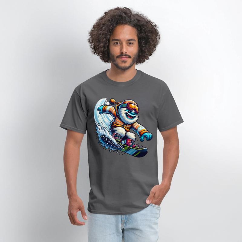 Cool Snowboarding Yeti Adventure