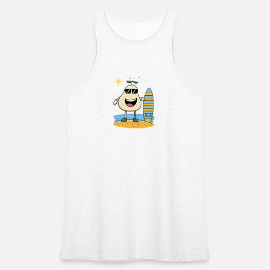 Cool Surfing Pear – Funny Summer Beach Cartoon Des